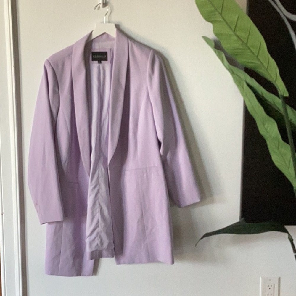 Long Lavender blazer